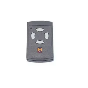 Hörmann Handsender HSM 4, 40 MHz Vorderansicht Hörmann Handsender mit 4 Tasten in Dunkelgrau Hörmann Fernbedienung Garagentor HSM 4 Original Hörmann Handsender 40,685 MHz mit Batterie Hörmann Handsender HSM 4 mit Schlüsselring Hörmann Garagentor Handsender Zubehör HSM 4 Hörmann Handsender 4-Kanal mit grauen Tasten Hörmann Original Handsender Ersatzteil Hörmann Handsender programmieren 40 MHz Hörmann Handsender HSM 4 mit Halterung