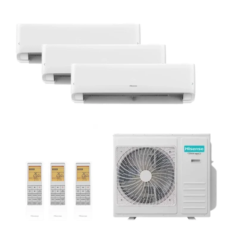 Hisense Expert Comfort Multisplit Klimaanlage für 3 Räume