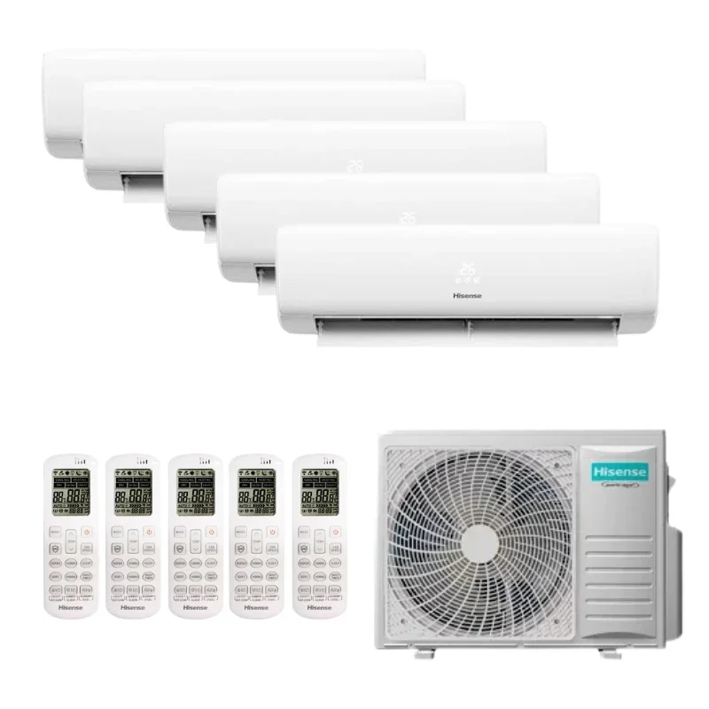 Hisense Wings Comfort Multisplit Klimaanlage für 5 Räume