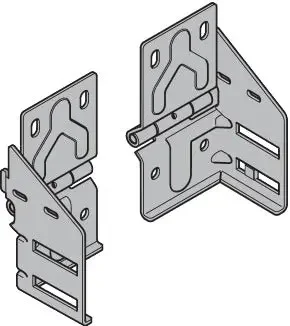 Rollenbock RB017 rechts, RAL 9002 (Für Tore LZ =5500)