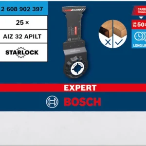 Produktbild Verpackung von EXPERT MultiMax AIZ 32 APILT Tauchsägeblatt für Multifunktionswerkzeuge, 25-tlg.