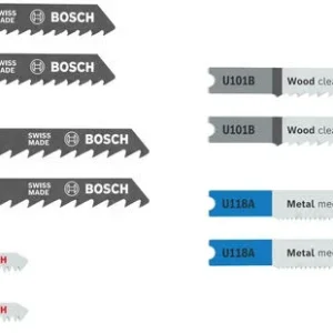 Produktbild von Stichsägeblätter-Set Wood and Metal Basic 10-teilig