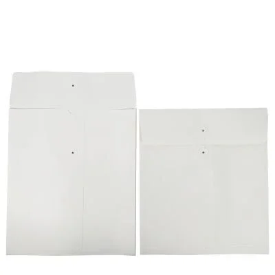 Paper invoice holders with a Japanese-style fastening 35x40+2x1,25cm White