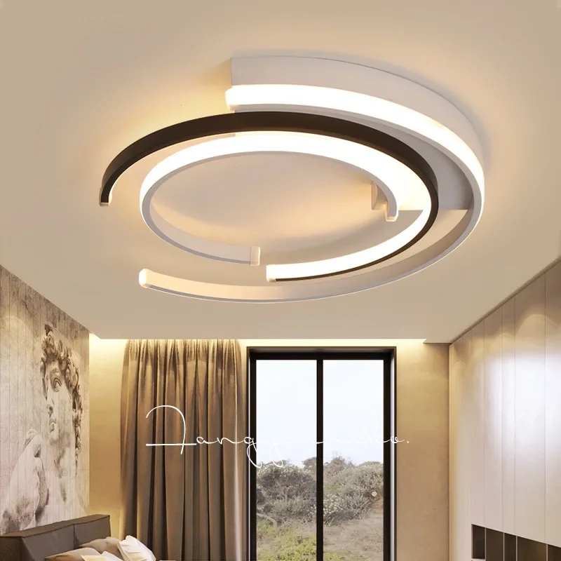 Moderne LED Deckenleuchte Dimmbar | Designer Deckenlampe für Wohnzimmer | Brehn