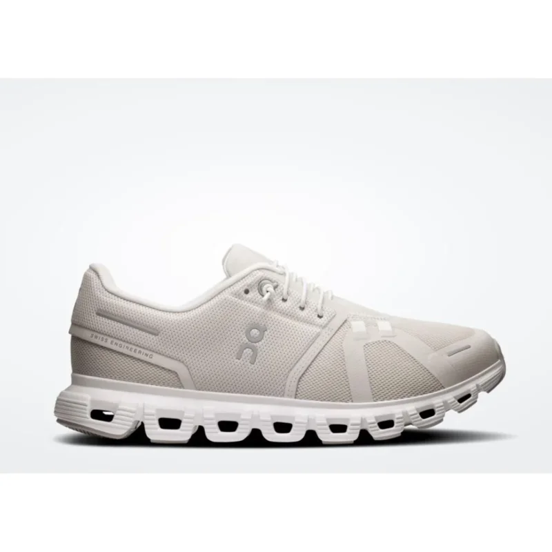 ON Cloud 6 Women Wide pearl white
