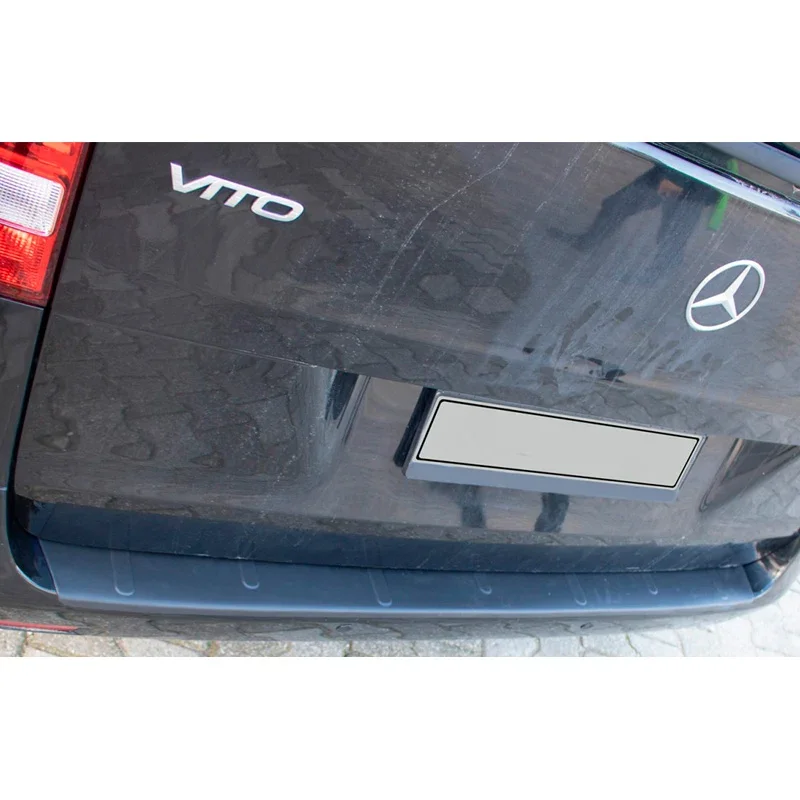 OneWay, Heckstoßstangenschutz, Mattschwarz, Passend für Mercedes Vito W447 (2014-), 'Elegant'