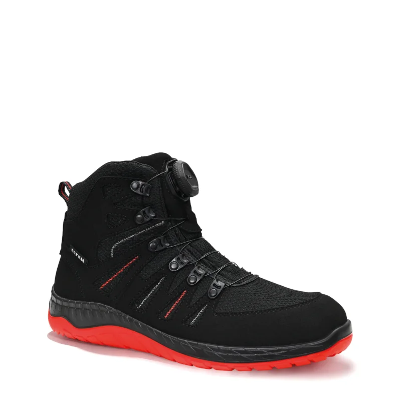 ELTEN MADDOX BOA® black-red Mid ESD S3S