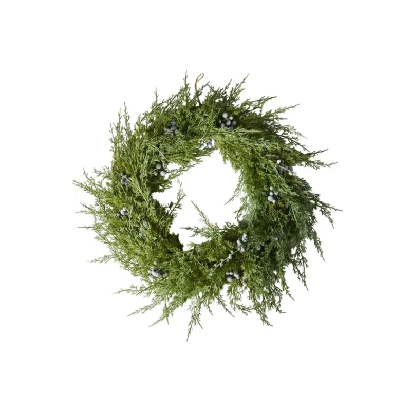 Thuja Kranz mit Beeren - Ø60cm - Künstlich