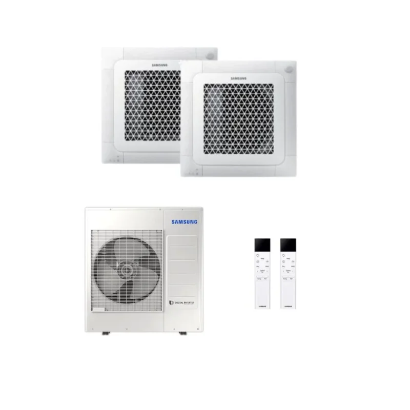 Samsung Multisplit Mini Deckenkassette WindFree Klimaanlage für 2 Räume