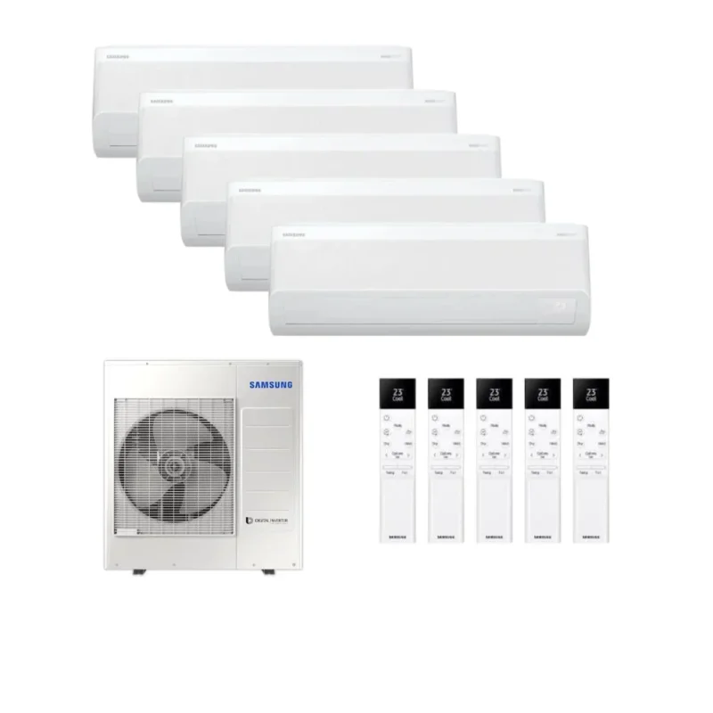 Samsung Multisplit Wandgerät LUZON S2 Klimaanlage für 5 Räume