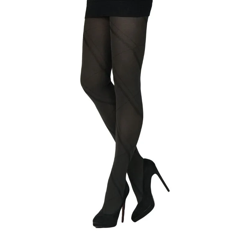 Sanpellegrino Strumpfhose Madras black 80 DEN