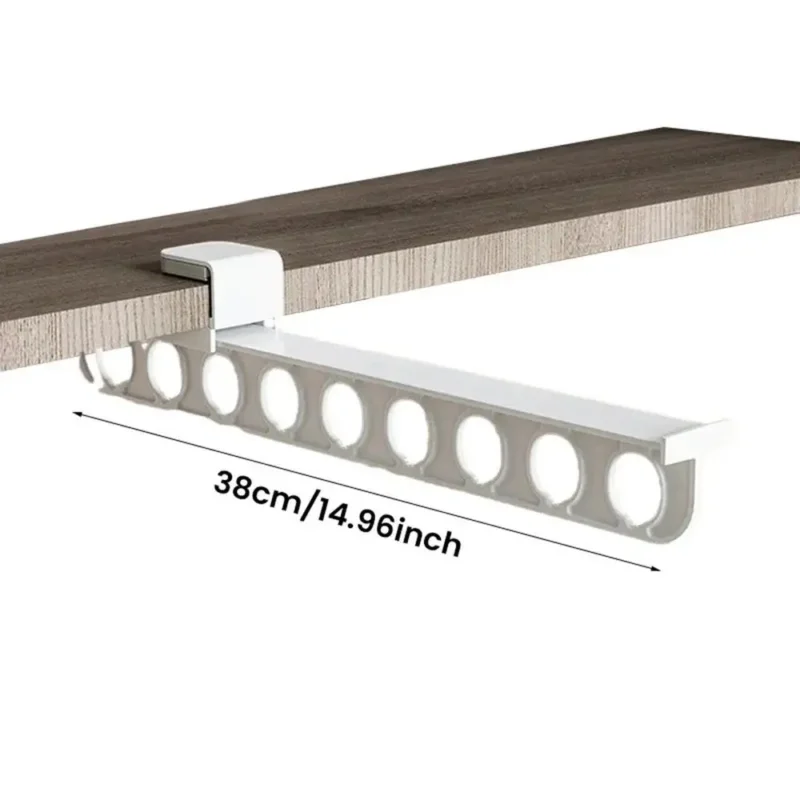 Ausziehbare Kleiderstange Kleiderschrank Organizer Kleiderbügel