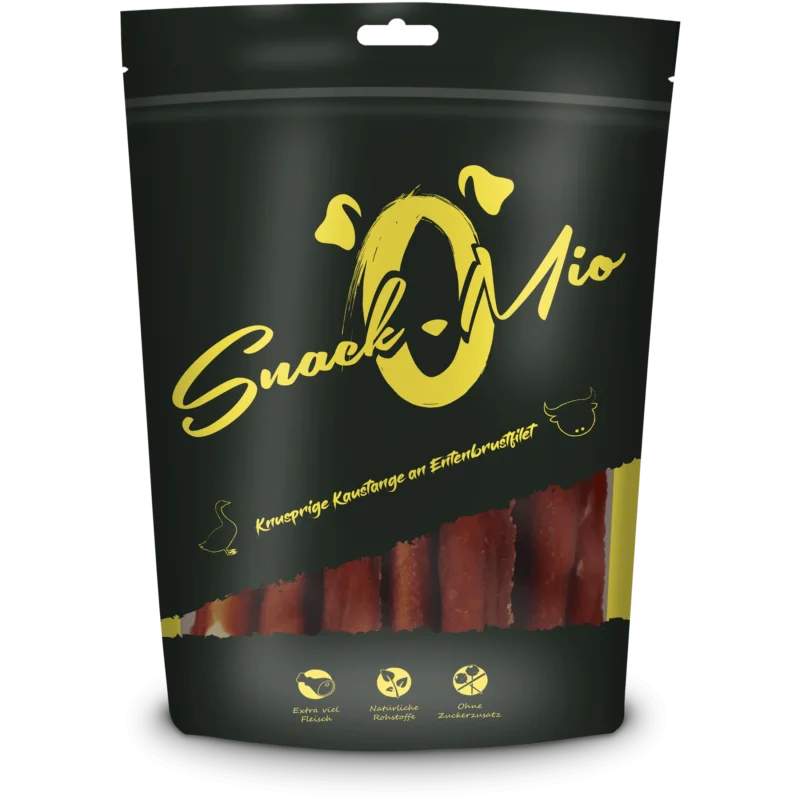 SnackOMio - knusprige Kaustange an Entenbrustfilet zoo-de