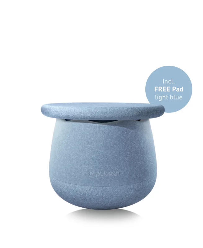 Stapelstein - Dynamic small pastell blau + gratis Pad – Ansicht 1 von 3
