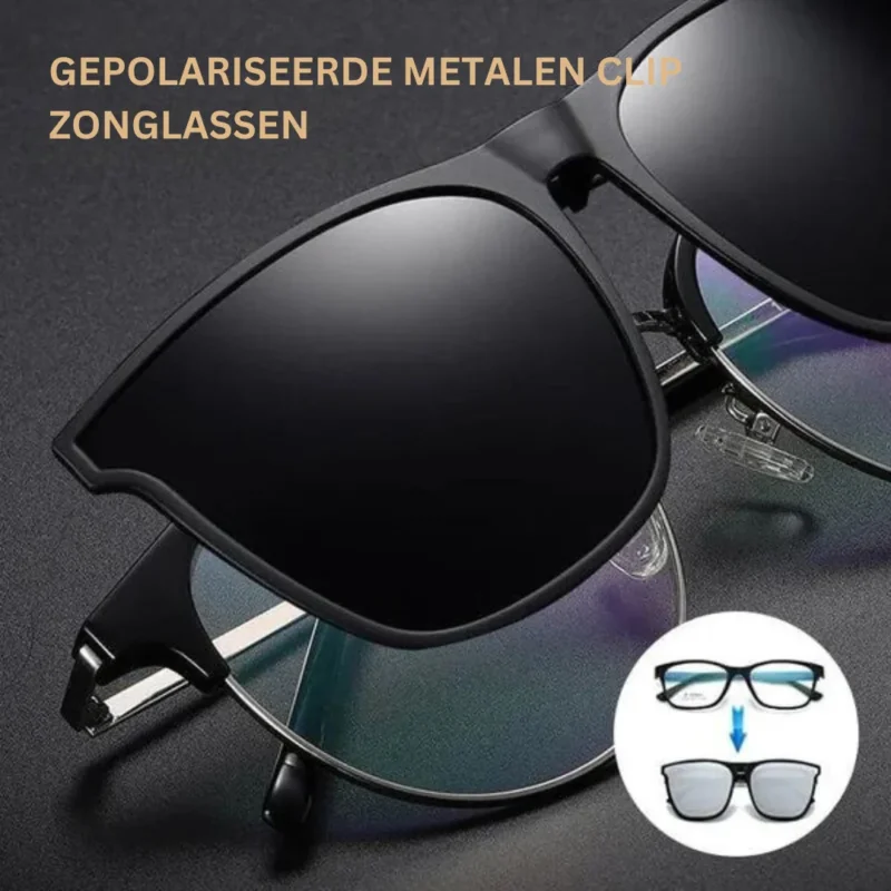 Clip-On Sonnenbrillen mit polarisierten Gläsern und UV400-Schutz | Brehn – Bild 3