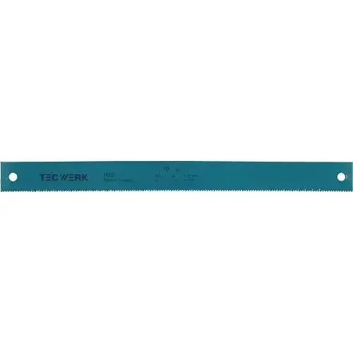 TECWERK Maschinensägeblatt Länge 500 mm Breite 38 mm Stärke 2 mm Loch-Ø 10.5 mm Zähne per Zoll 10