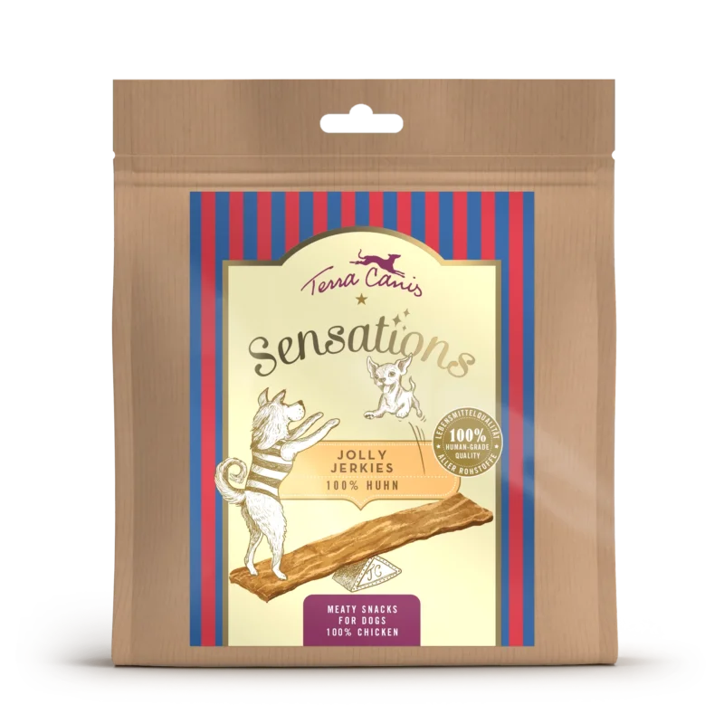 Terra Canis Sensations Jolly Jerkies Huhn, 90 g