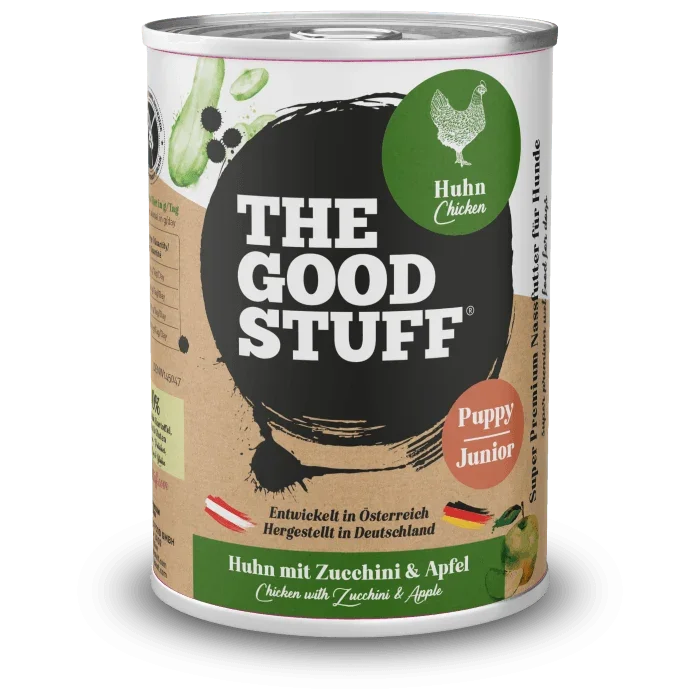 The Goodstuff Hund Huhn mit Zucchini & Apfel Puppy zoo-de