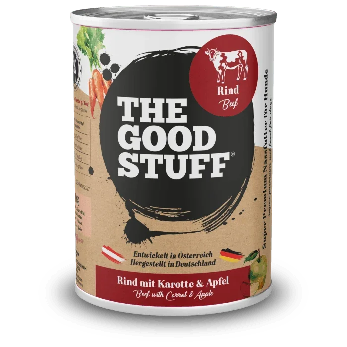 The Goodstuff Hund Rind mit Karotte & Apfel zoo-de