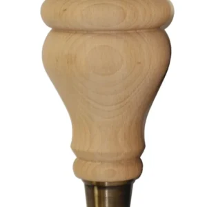 Linton Reeded Möbelbeine mit Rollen