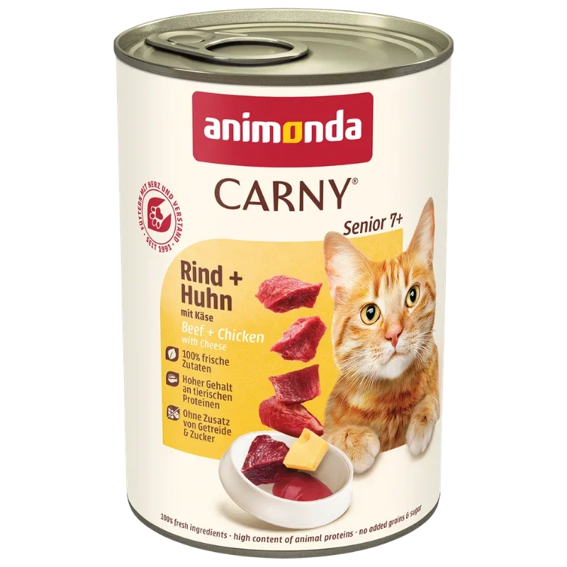 animonda Carny Senior Rind & Huhn & Käse 400 g
