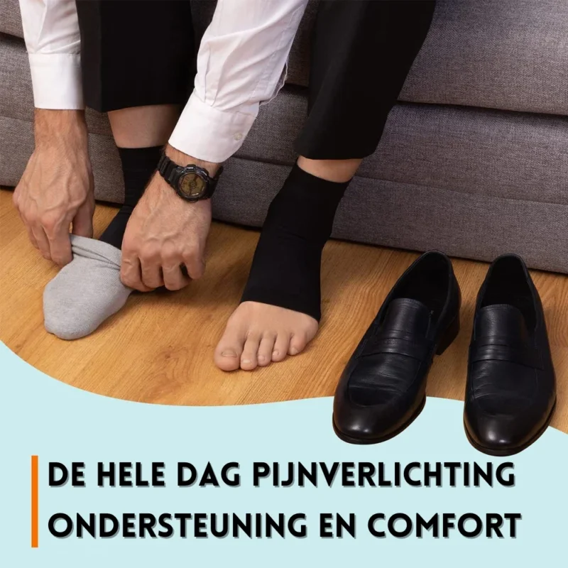 Kompressionsknöchelstrümpfe für Neuropathie - Knöchelstütze Pro | Brehn