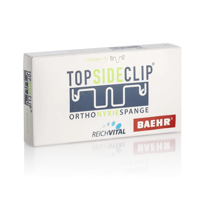 BAEHR TOP SIDE CLIP® Nagelkorrektur-Spange 1 Pack (5 Stk.)