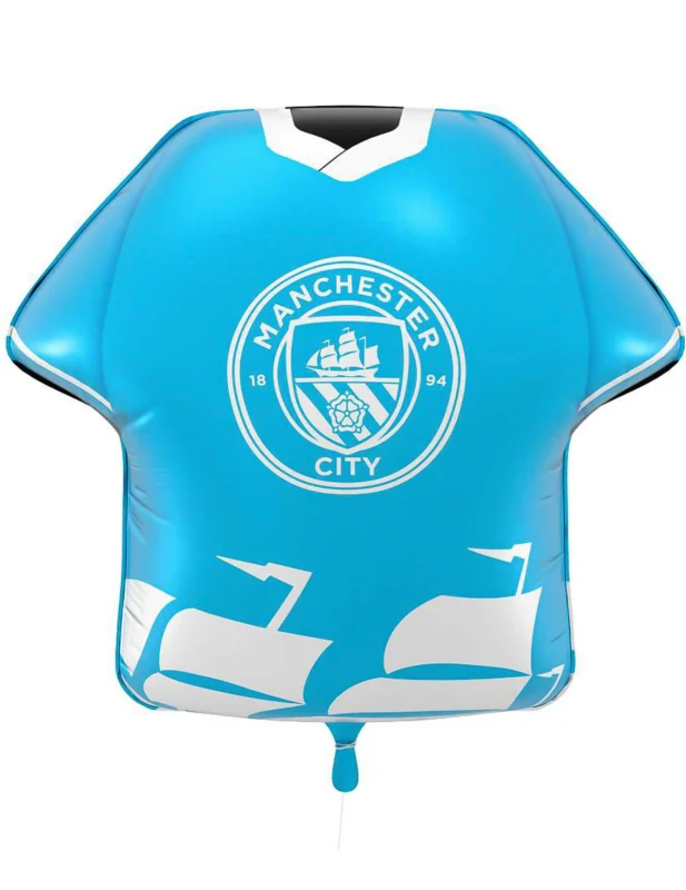 Manchester City FC Trikot Folienballon
