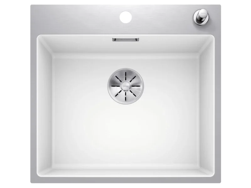 Blanco Subline 500-IF/A SteelFrame Weiß - 524 112 Granitspüle