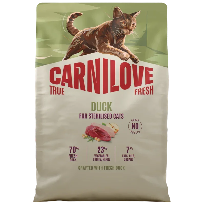 Carnilove Cat TrueFresh Adult sterili. Duck
