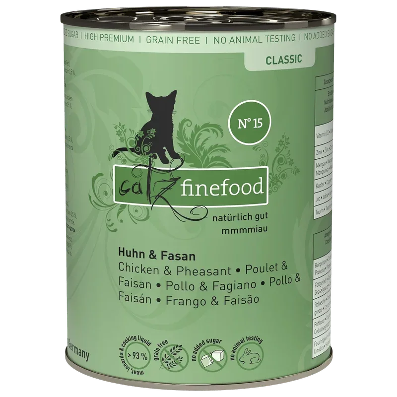 catz finefood No. 15 Huhn&Fasan 400 g