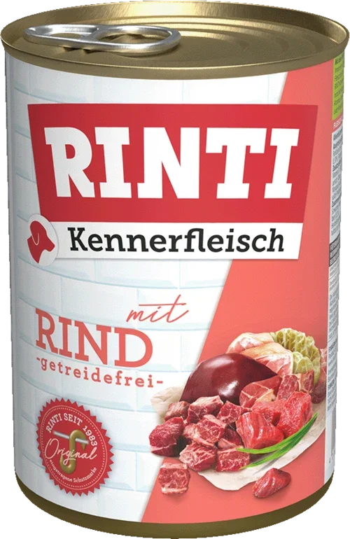 Rinti Kennerfleisch pur Dose Rind