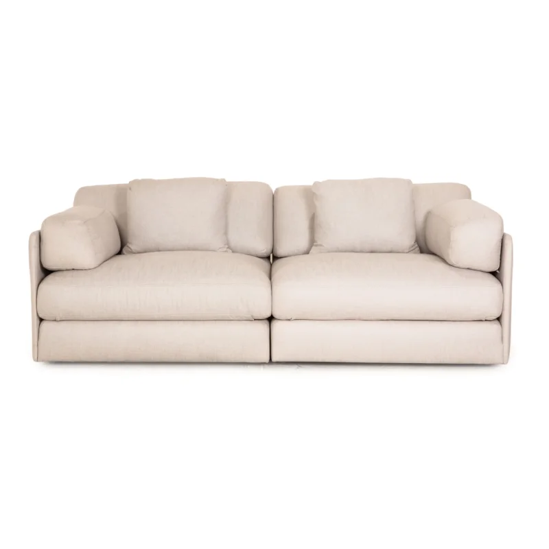 de Sede DS 76 Stoff Zweisitzer Schlafsofa Grau Sofa Couch