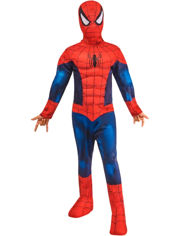 Spiderman™ muskulöses Luxus-Kinderkostüm