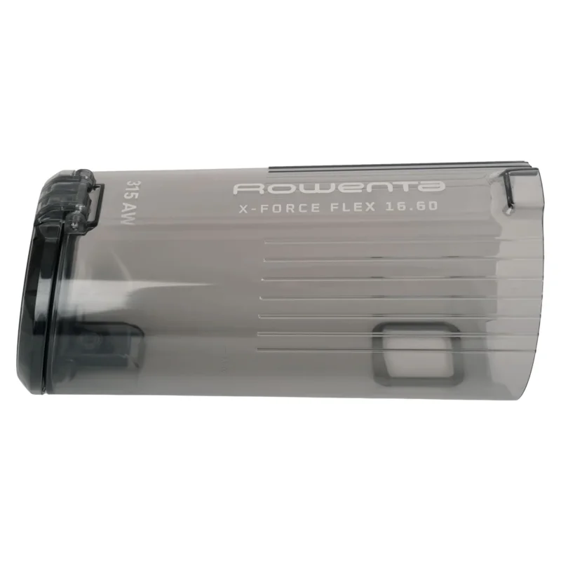 Depósito negro para polvo Rowenta SS-2230003936 aspiradora escoba X-Force Flex 16.60