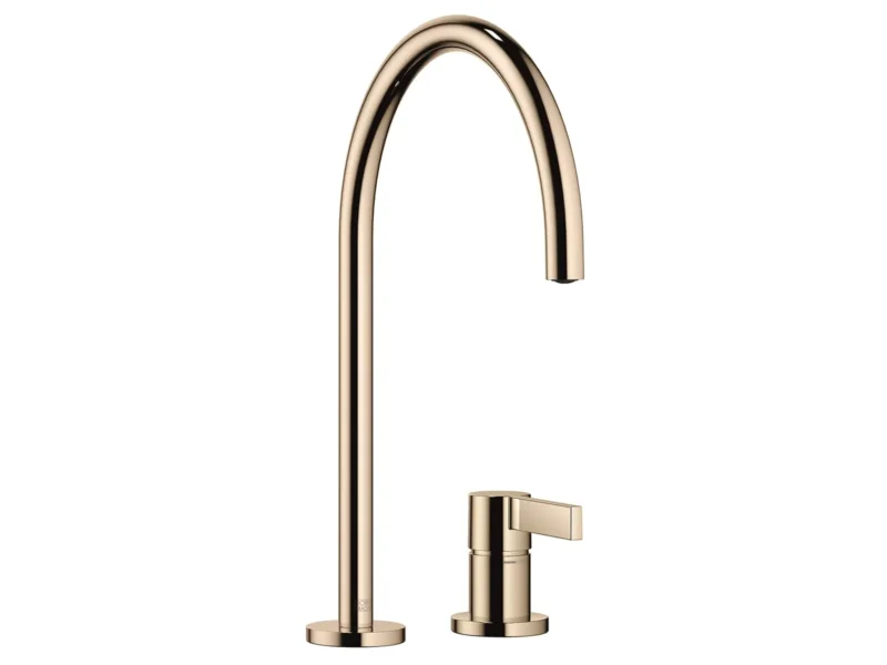 Dornbracht Tara Ultra Zweilochbatterie Champagne (22kt Gold) 32815875-47 Hochdruckarmatur