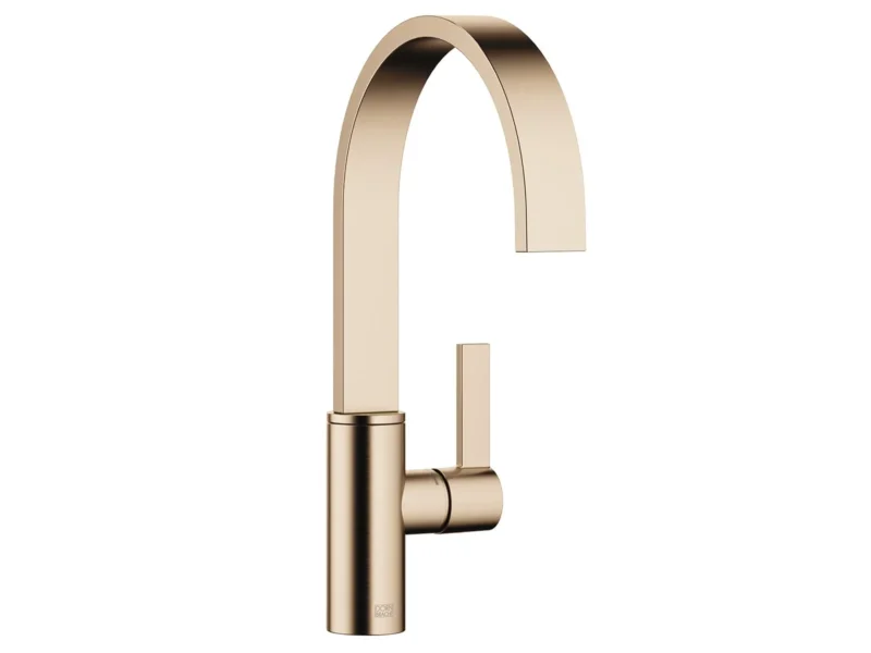 Dornbracht MEM Einhebelmischer Champagne Gebürstet (22kt Gold) 33800682-46 Hochdruckarmatur