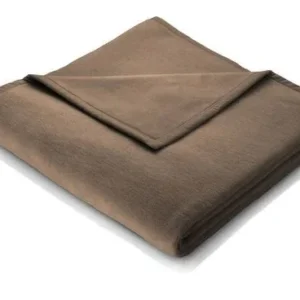 Biederlack Decke Cotton Home 150x200cm schokobraun