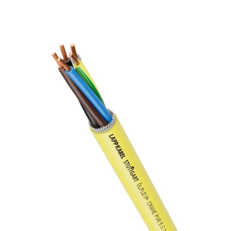 Lapp Kabel&Leitung - Energiekabel >= 1 kV, für ortsveränderlichen Einsatz ÖLFLEX CRANE PUR 4G2,5 0045216/1000 − 1000 Meter