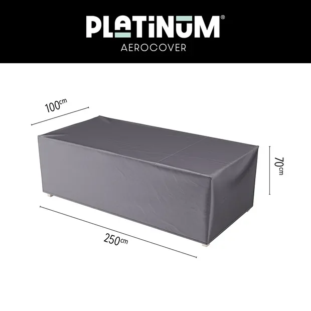 Platinum Abdeckung Lounge-Bank 250x100xH70cm