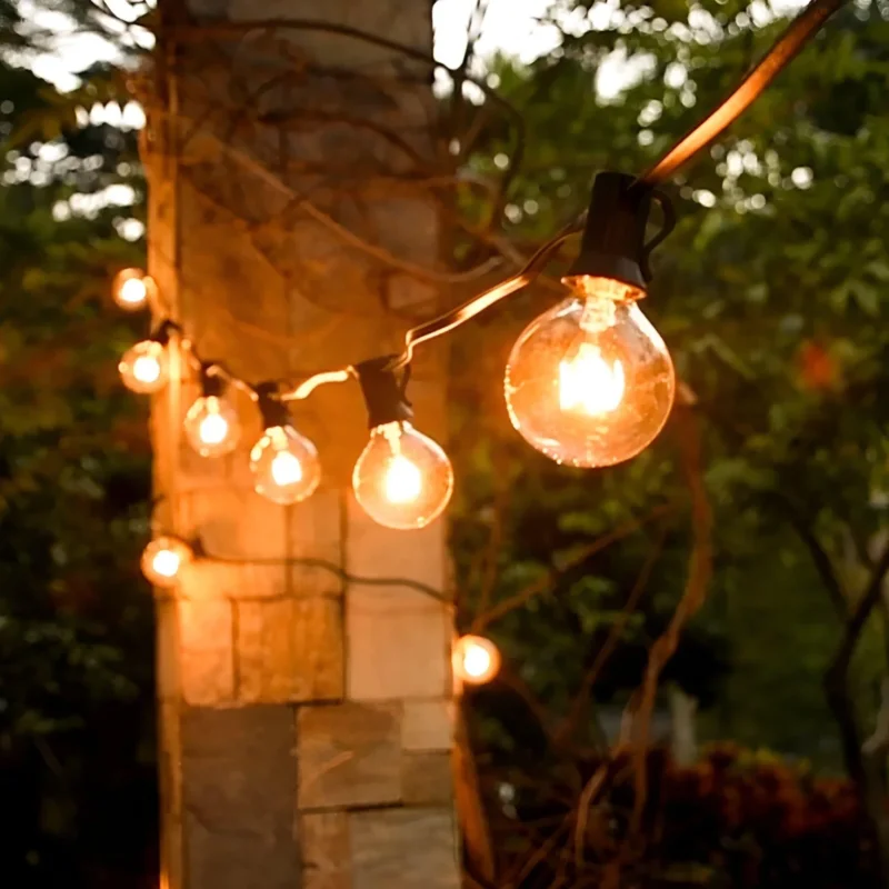 FairyFlicker Lichterketten - Luxuriöse Terrassenbeleuchtung mit wasserdichtem Schutz | Brehn