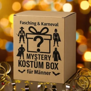 Karneval & Fasching Mystery Kostüm Box für Männer