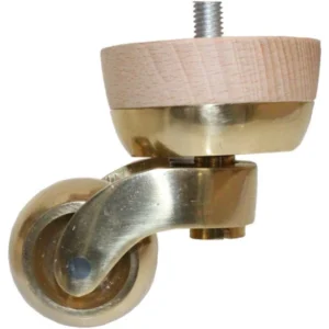 Brass - Convex Cup Castor