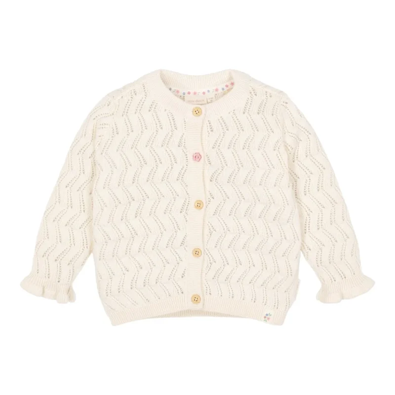 Gebreid vest Creme koop je bij Babywinkel