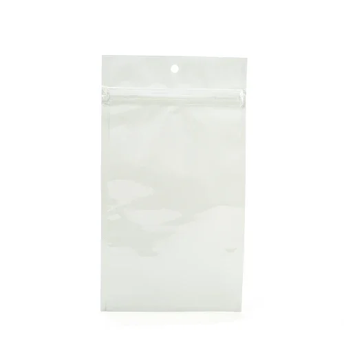 Grip Seal Bags White 10x16.5cm Metallised