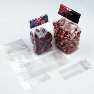 Block Bottom Bags Super Clear 12.7x7.6x30.5cm