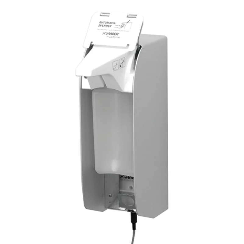 ingo-man® plus IMP Touchless Seifen- und Desinfektionsspender mit Netzanschluss 500 ml, Aluminium (E A)