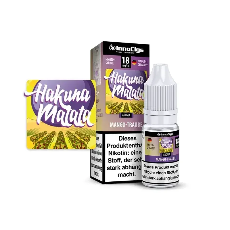 Innocigs - Hakuna Matata Traube - Liquid 10ml