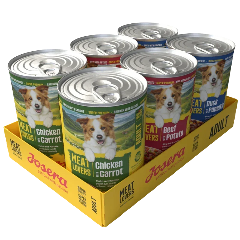 Josera Meat Lovers Adult Menu Multipack 6 x 400 g