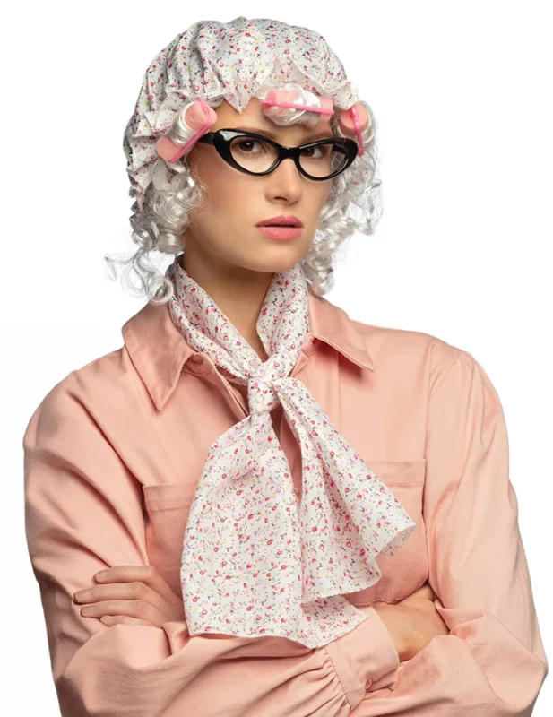 Set mit Oma-Accessoires für Erwachsene